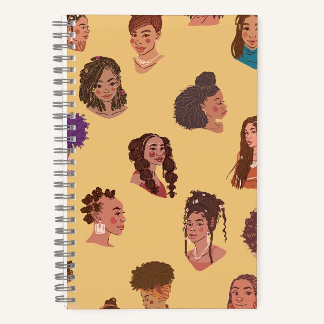 Natural Girl Notebook (Front)