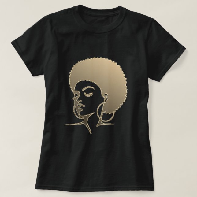Natural Hair T-Shirt (Design Front)