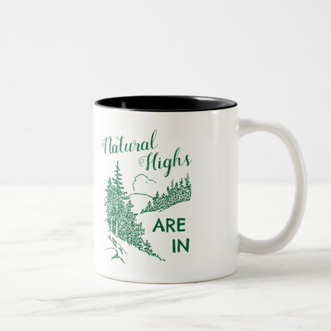 Natural Highs Are In Two-Tone Coffee Mug (Right)