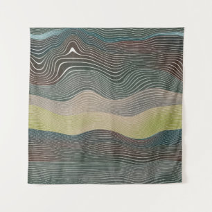 Natural Hills: Landscape Pattern Tapestry