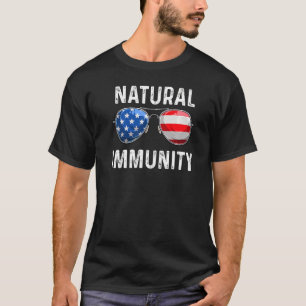 Natural Immunity Anti Vaccine Medical Freedom No V T-Shirt