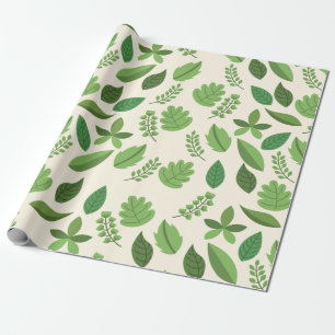 Natural Leaf Wrapping Paper