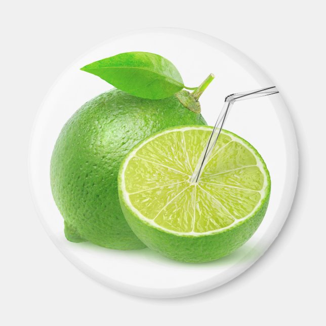 Natural lime juice magnet (Front)