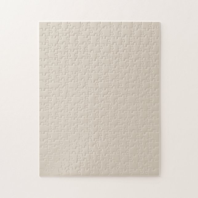 Natural Linen Solid Colour Jigsaw Puzzle (Vertical)