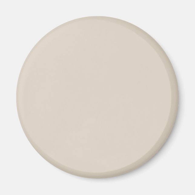 Natural Linen Solid Colour Magnet (Front)