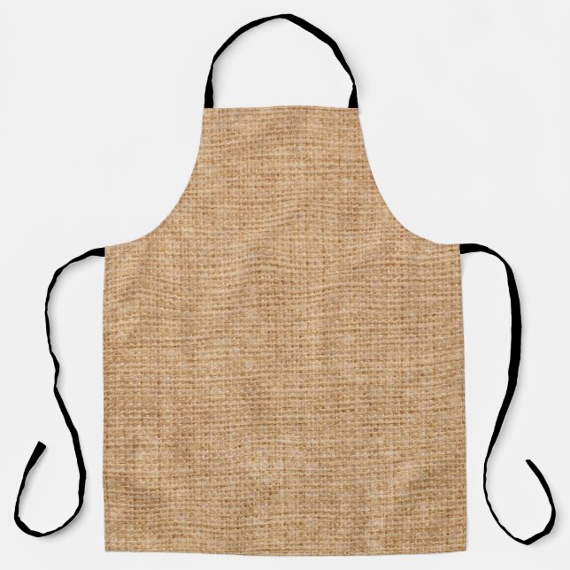 Natural linen texture as backgroundbagging, beige, apron (Front)