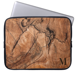 Natural Look Wooden Design Laptop Sleeve