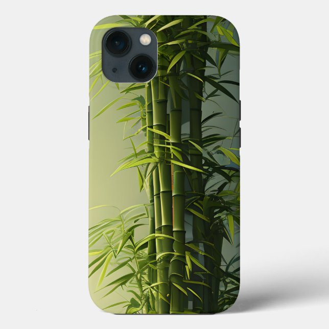 Natural Lucky Bamboo Case-Mate iPhone Case (Back)
