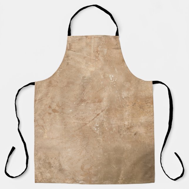 Natural Luxury Marble effect Ancient oriental draw Apron (Front)