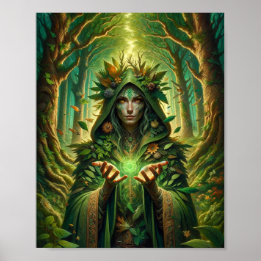 natural magician: connection to the earth poster