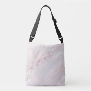 Natural Marble Pattern Luxe Stone-Inspired Crossbody Bag