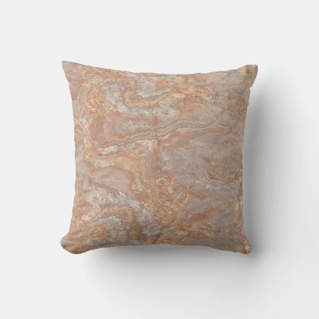 natural marble with multi colour natural design an cushion (Front)
