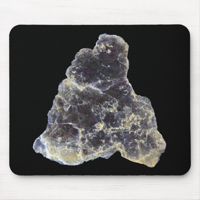 Natural Muscovite Mica Mineral Rock Photography Mouse Pad (Front)