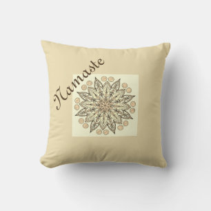 Natural Namaste Mandala Cushion