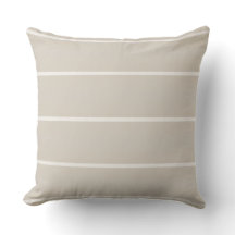 Natural Neutrals Striped Pillow