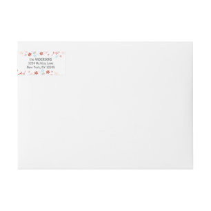 Natural Noël Christmas Holiday in Ivory Wrap Around Label