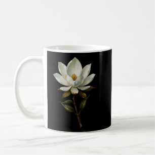 Natural Nurture Magnolia Flower Watercolor Art Coffee Mug