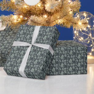 Natural Olive Branch Mediterranean elegance Wrapping Paper