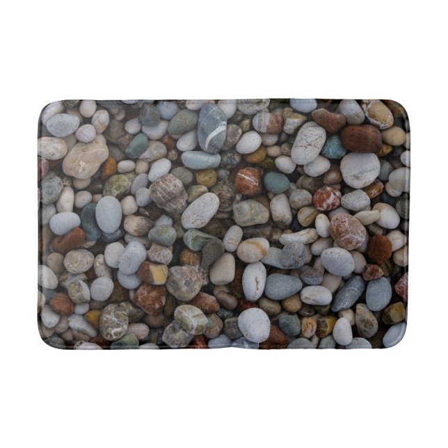 Natural Pebbles Bath Mat (Front)