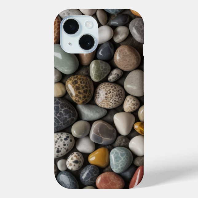 Natural Pebbles Collection - Minimalist and Nature Case-Mate iPhone Case (Back)