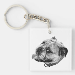 Natural Pet Token Key Ring