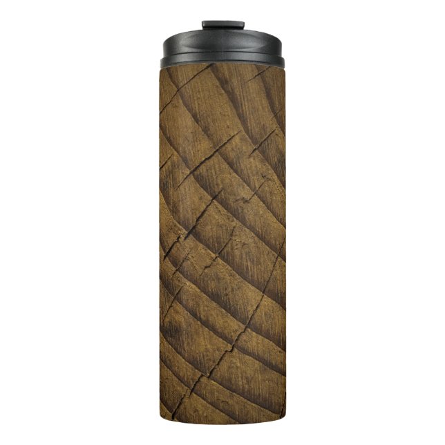  Natural Pine Wood Background. Raw Material. Organ Thermal Tumbler (Front)