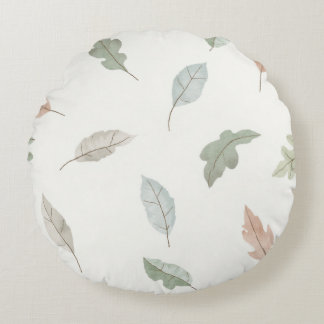 Natural plates round cushion