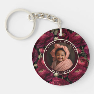 Natural Retirement Gifts For Grandpa Ranunculus Key Ring