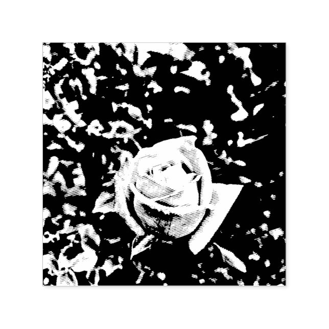 Natural Rosebud Self-inking Stamp (Design)
