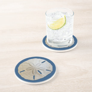 Natural Sand Dollar Beach Decor Custom colour Coas Coaster