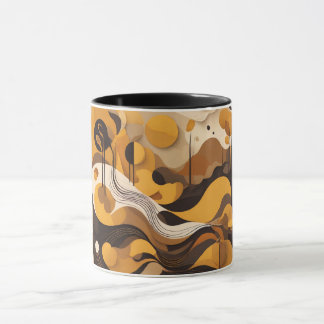 Natural Solar Art Rebirth Mug