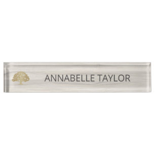 Natural Spa Nameplate