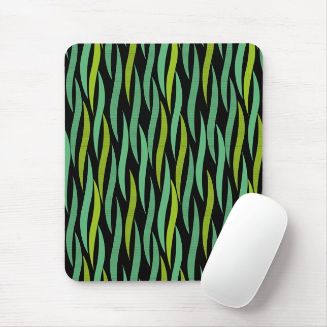 Natural Spring Foliage Green Grass Mouse Pad (With Mouse)