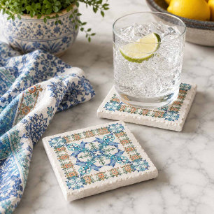 Natural Stone Coasters Amalfi Tile Design