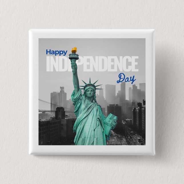 "Natural Stone Magnet: Bring Nature to Your Space" 15 Cm Square Badge (Front)