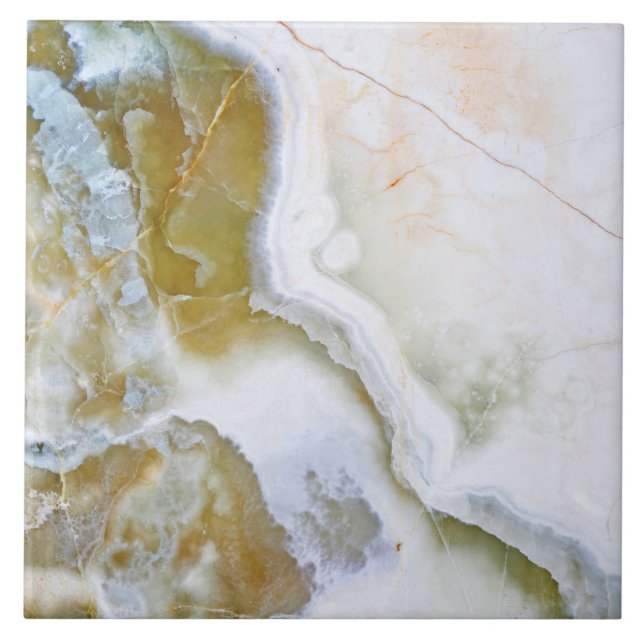 Natural Stone Pattern Ceramic Tile (Front)