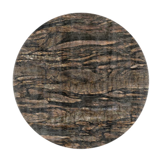 Natural Stone Pattern Glass Cutting Board (Front)
