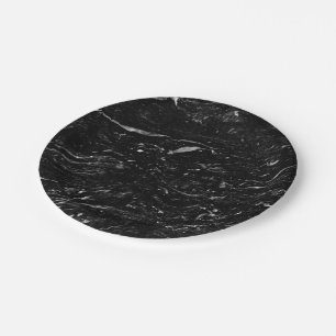Natural Stone Pattern Paper Plate