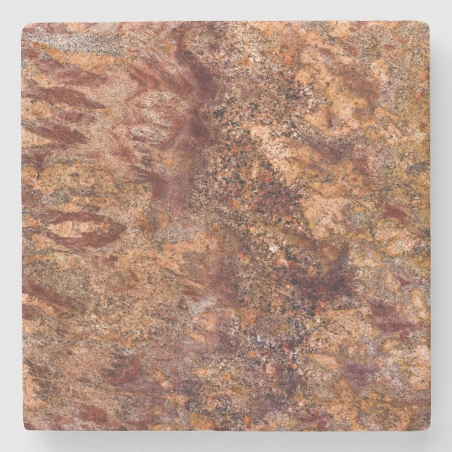 Natural Stone Pattern Stone Coaster (Front)