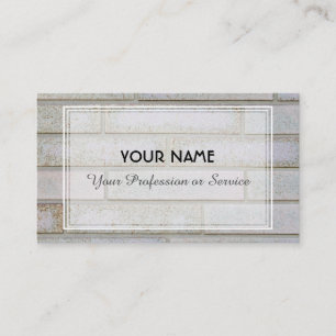 Natural stone rocks mineral brickwall design busin business card