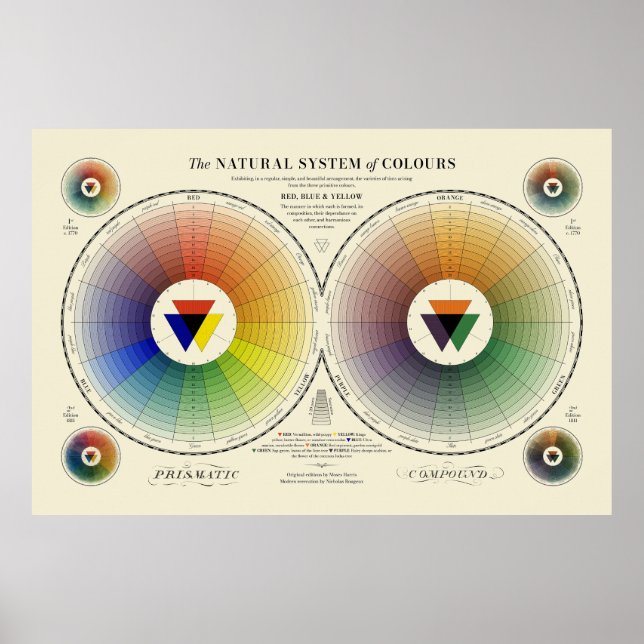 Natural System of Colours - Light Poster (Front)
