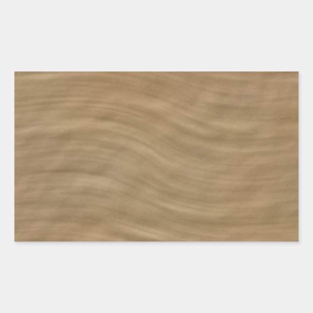 Natural Tan Sandstone Look Background Rectangular Sticker (Front)
