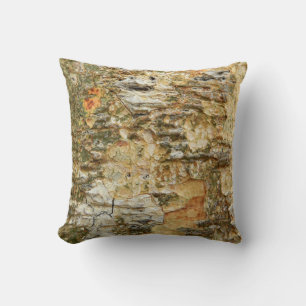 Natural tree bark picture for Nature lovers Cushion