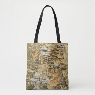 Natural tree bark picture for Nature lovers Tote Bag