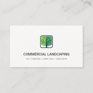 Natural   Trees   Gardening   Landscaping Business Card