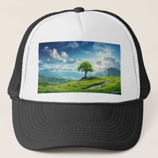 Natural Trucker Hats (Front)