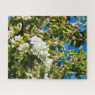 Natural White Flowers Jigsaw Puzzle