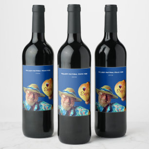 Natural Wine Peach Label