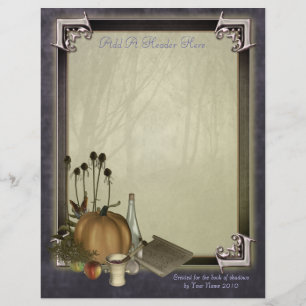 Natural Witch Writing Paper