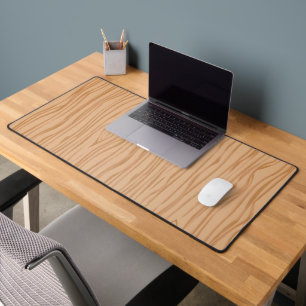 Natural Wood Grain Desk Mat for Stylish Workspace